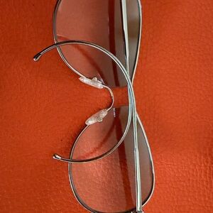 Vintage Y2K Spy Optics Victoria Aviator Sunglasses SILVER RARE